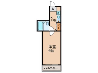 間取図 シティハイツ公園東