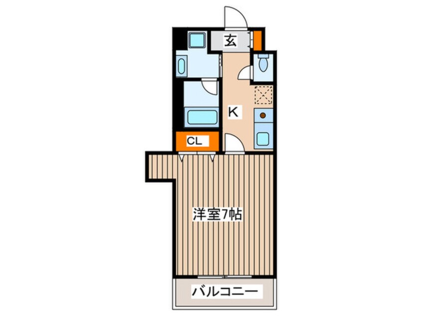 間取図 REBANGA難波南