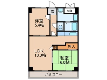 間取図 アビタシオン　アールデコ