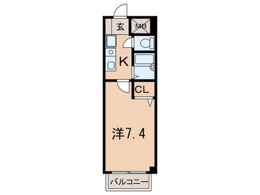 間取図 ファインコ－ト北町