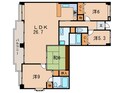 フォーシーズンズ芦屋の間取図