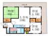 GARNET RESIDENCE上桂 3LDKの間取り