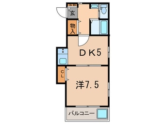 間取図 メゾン・ローズ