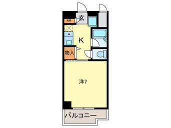 間取図 アーバネックス西宮門戸