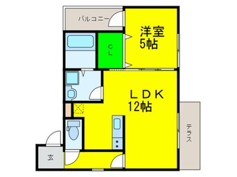 間取図 フィアスコート北旅籠町東１番館