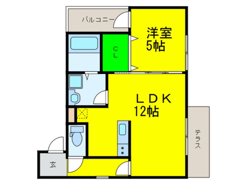 間取図 フィアスコート北旅籠町東１番館