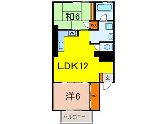 間取図 バレンシア歌敷山