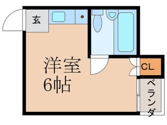 間取図 ハイツオーキタ目垣