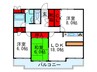 ヴァストネス東泉丘 3LDKの間取り