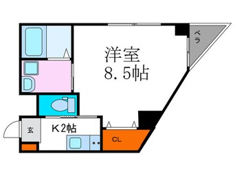 間取図 ラトゥール北白川