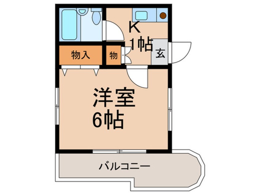 間取図 岩屋ハイツ