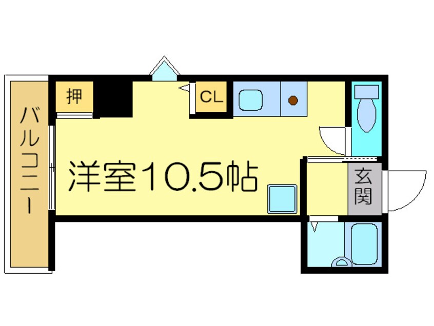 間取図 若杉ロイヤルマンション