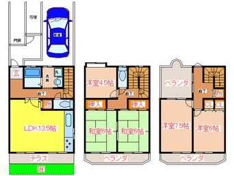 間取図 シャトーサルビア