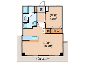 間取図 前田マンション