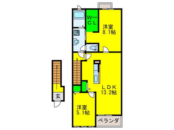 間取り図 カーサ　エレガンツァ