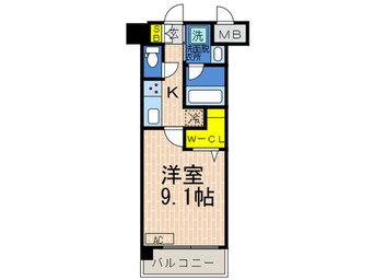 間取図 エスポアール神戸