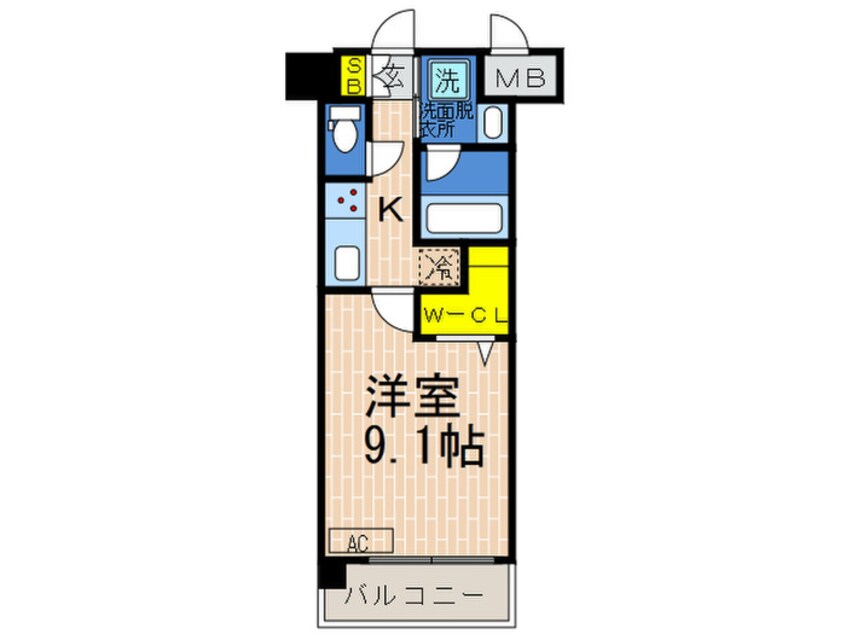 間取図 エスポアール神戸