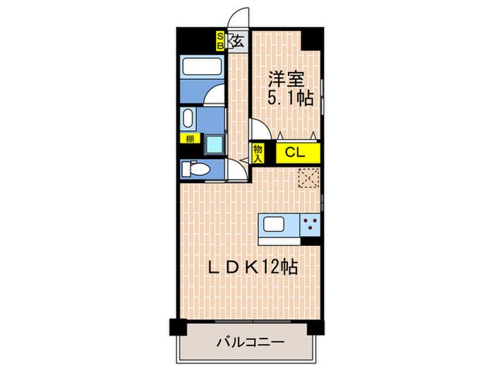 間取り図 エスポアール神戸