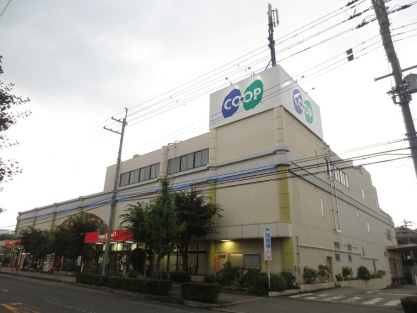 コープ(スーパー)まで386m サンライフ北畑 B棟