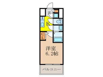 間取図 エスリード新大阪ヴェルデ