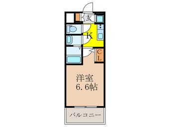 間取図 エスリード新大阪ヴェルデ