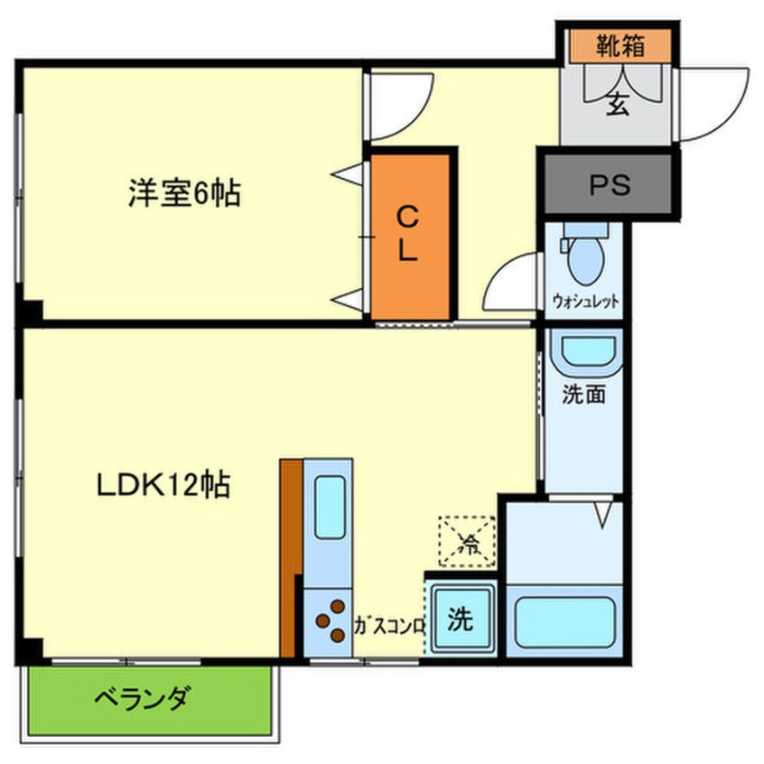 間取図 GRACE TACHIBANA