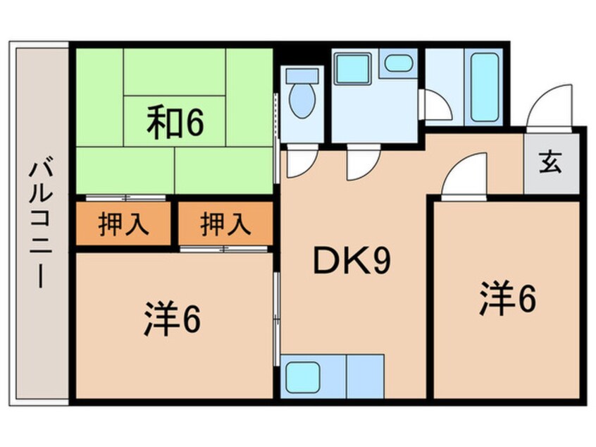 間取図 第八豊マンション