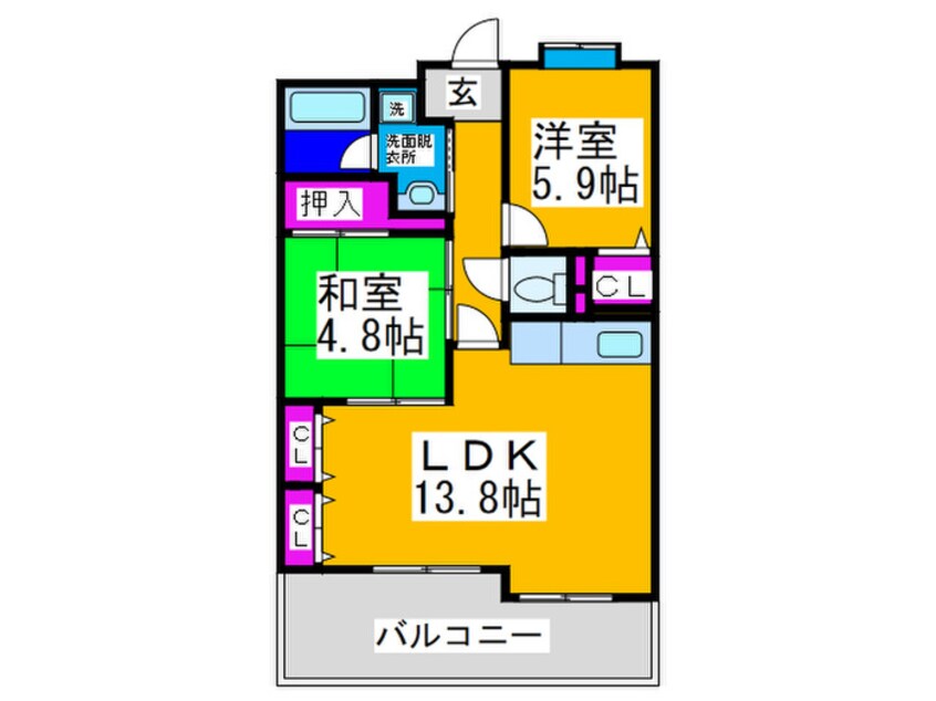 間取図 甲燿