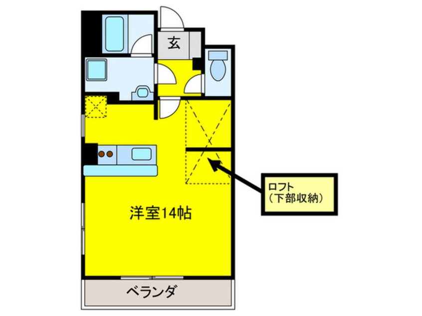 間取図 ランドフォ－レ