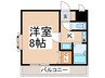トレイズⅡ 1Kの間取り