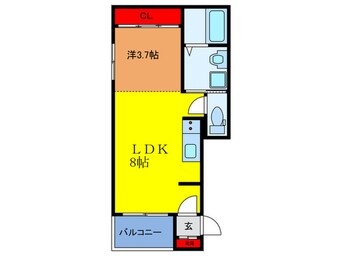 間取図 ｓｔａｇｅ千船