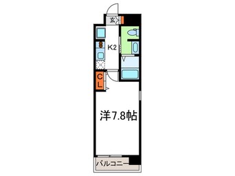 間取図 Ｗ－ＳＴＹＬＥ北浜