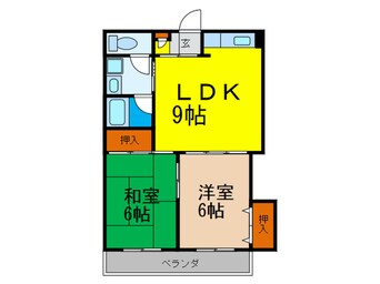 間取図 ブリックハイツ東豊中