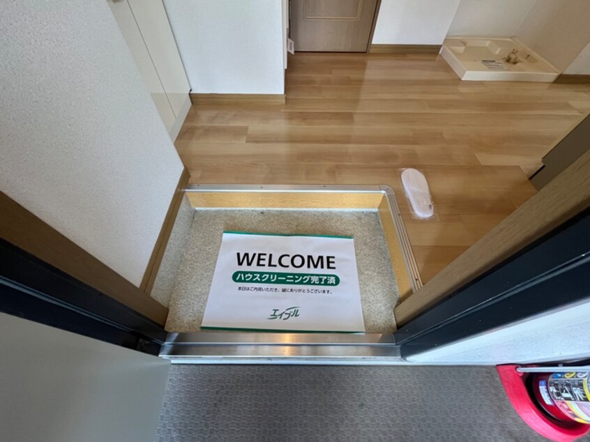 玄関 モンドリアン