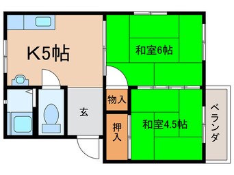 間取図 メゾンほんまち　１号棟