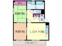 エクセレント優の間取図
