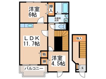 間取図 シャルマン・メゾン