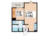 仮)F+style藤井寺道明寺1号館 1LDKの間取り