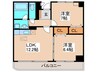 サンシャインヒル 2LDKの間取り