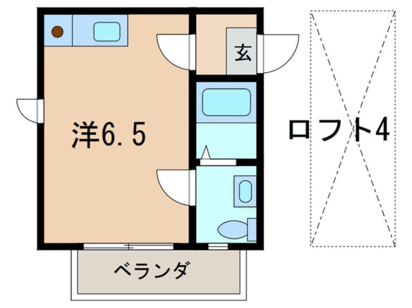 間取図 シティハウス高司