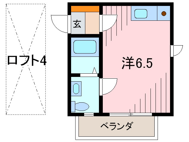 間取り図 シティハウス高司