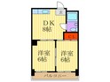 北大入　小堀マンションの間取図