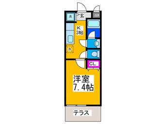 間取図 フジパレス水池