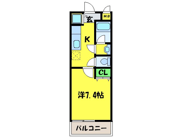 間取り図 フジパレス水池
