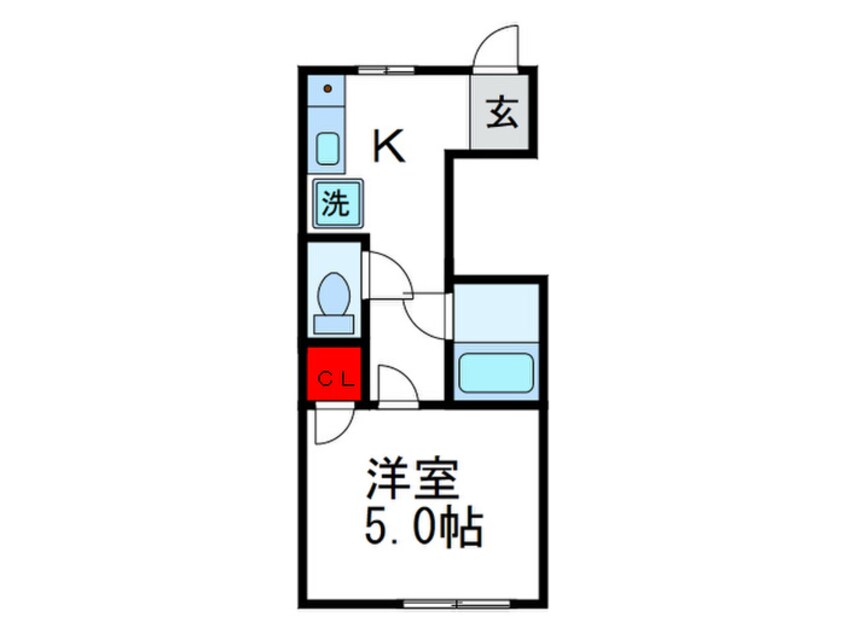 間取図 ロイヤルハイツ緑地公園