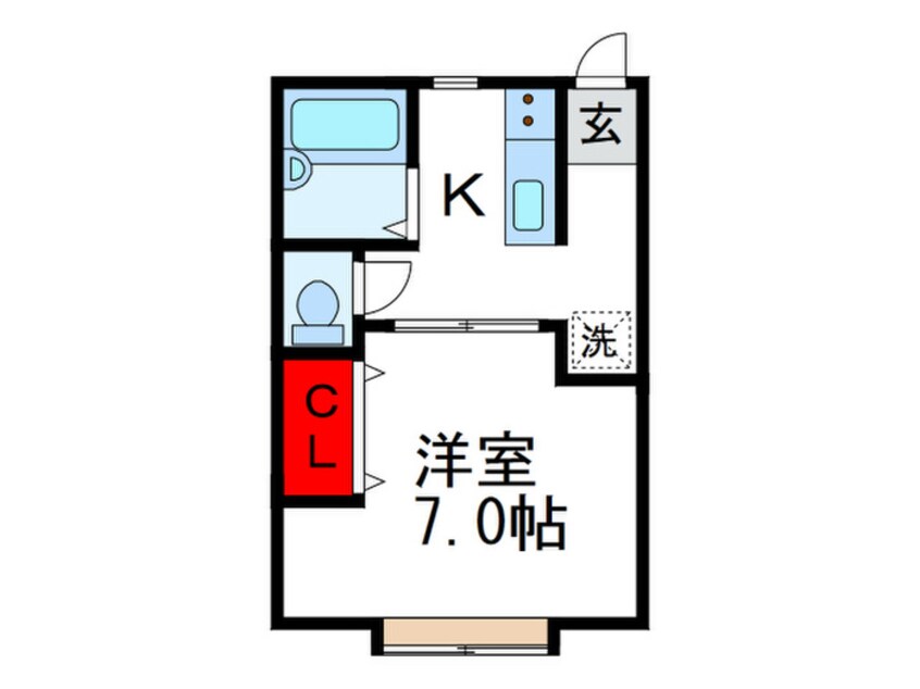 間取図 ロイヤルハイツ緑地公園