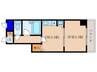 ﾗｲｵﾝｽﾞﾏﾝｼｮﾝ五条大宮第2（102） 1DKの間取り