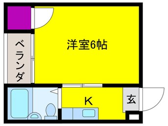 間取図 サンクス堺東Ⅱ