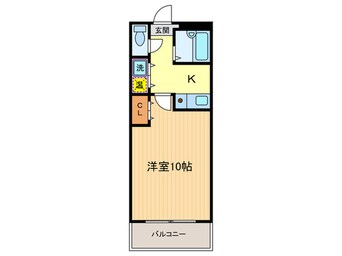 間取図 シュ－ルメゾン