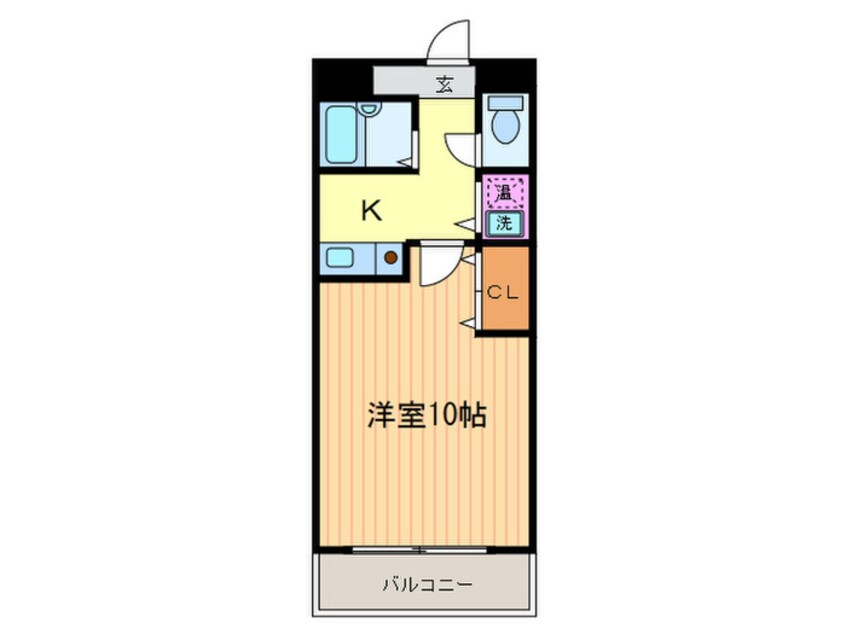 間取図 シュ－ルメゾン